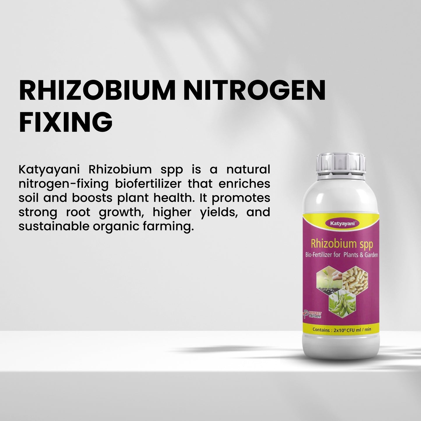 GGV Rhizobium Nitrogen Fixing Bio fertilizer