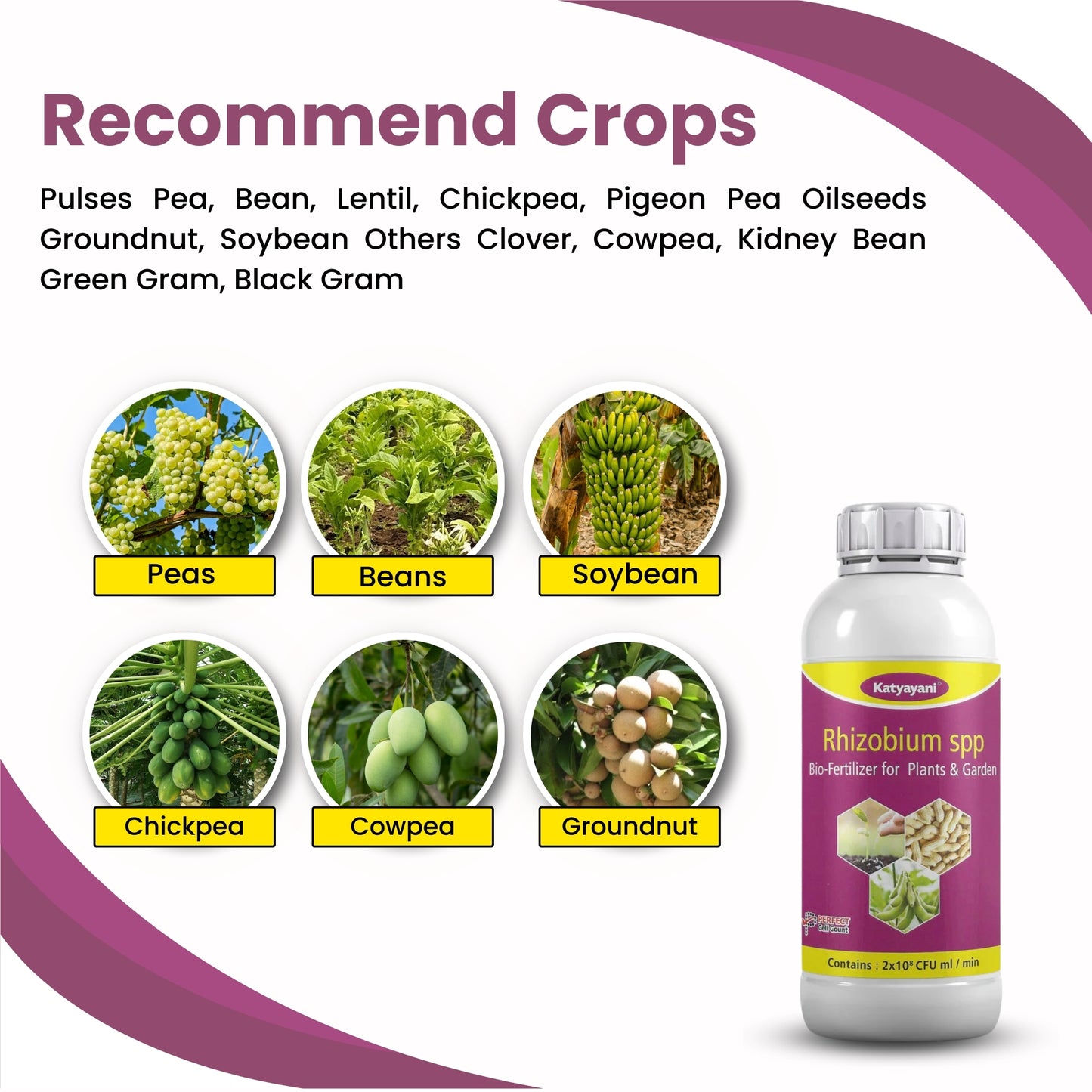 GGV Rhizobium Nitrogen Fixing Bio fertilizer
