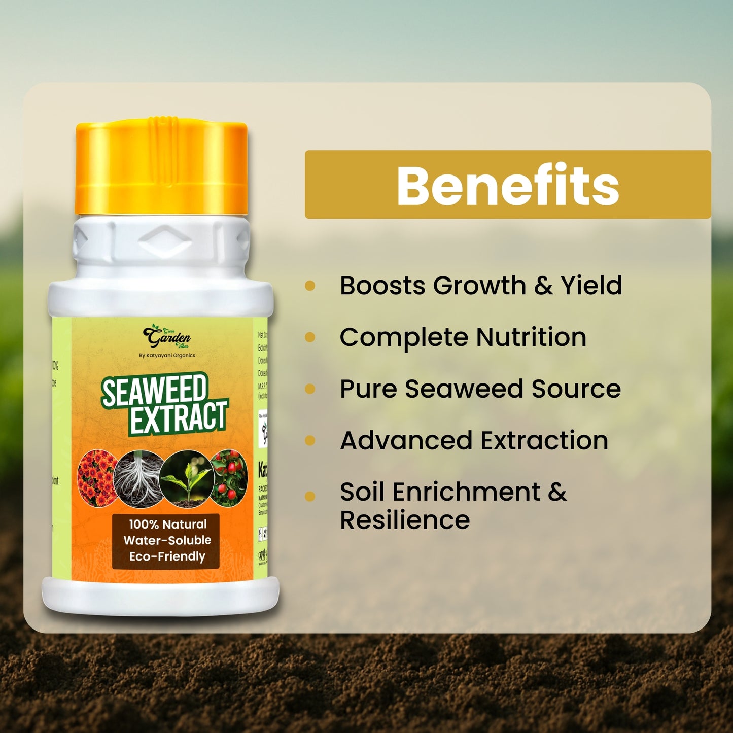 GGV Organic Powder Seaweed Fertilizer
