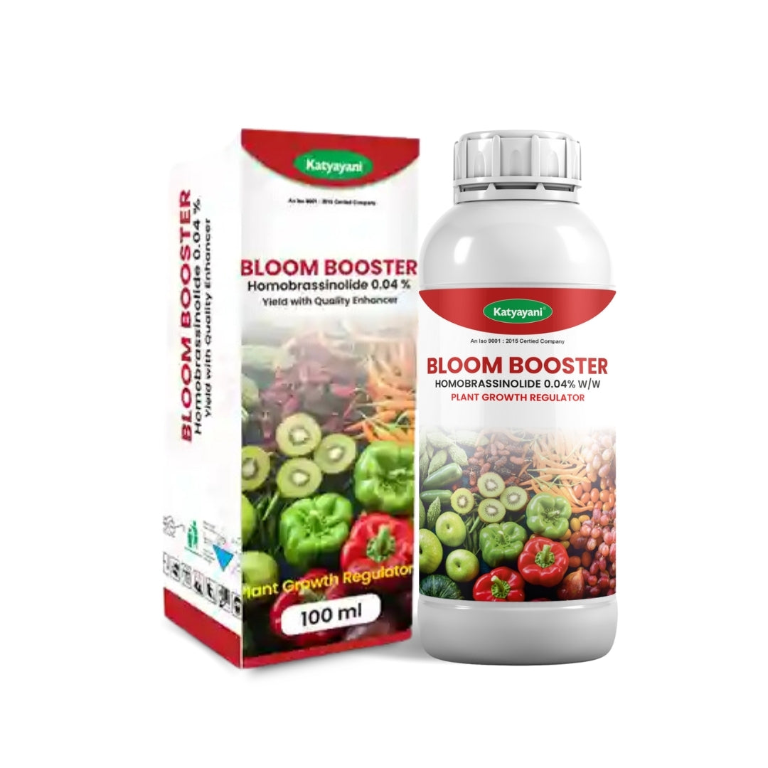 Bloom Booster (Homobrassinolide 0.04 %)- improves growth, yield, and quality of your veggies and fruits