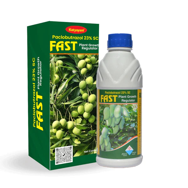 Buy 1 Get 1 Free – Katyayani FAST Paclobutrazol 23% SC | Plant Growth Regulator for Mango & Vegetables | Global Farming