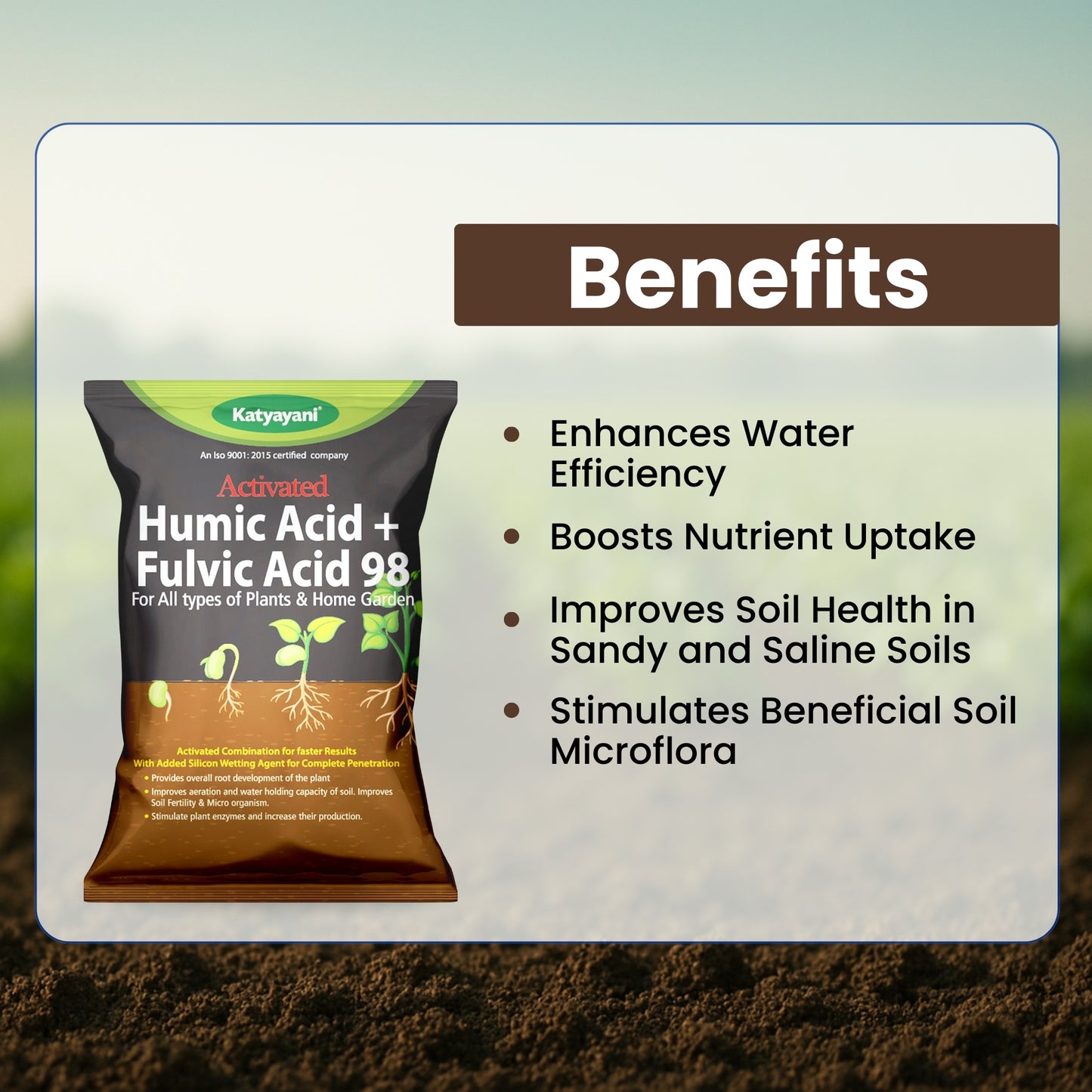 GGV Activated Humic Acid + Fulvic Acid