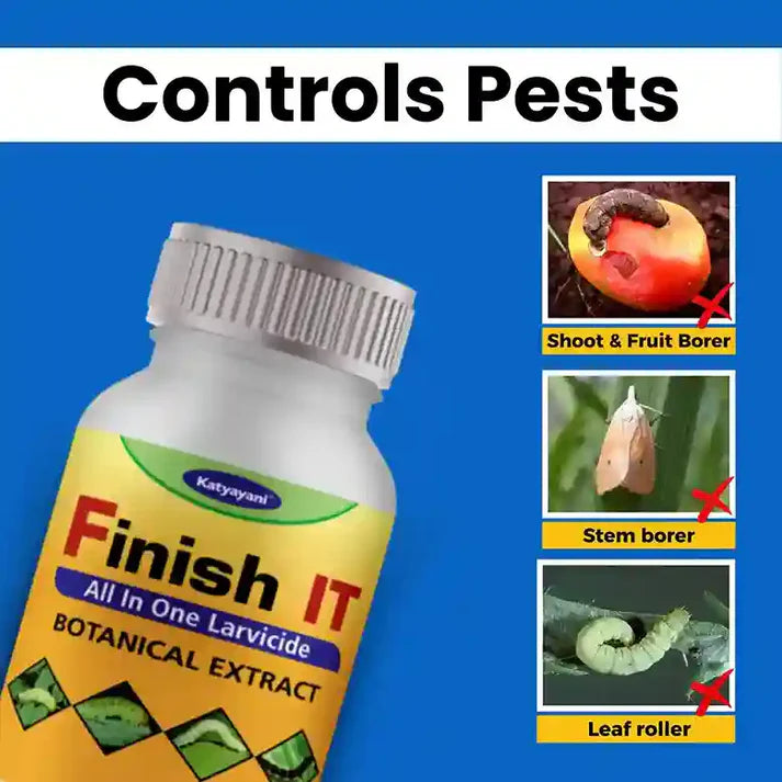 GGV Katyayani FINISH IT | ALL IN ONE LARVICIDE | ORGANIC INSECTICIDE