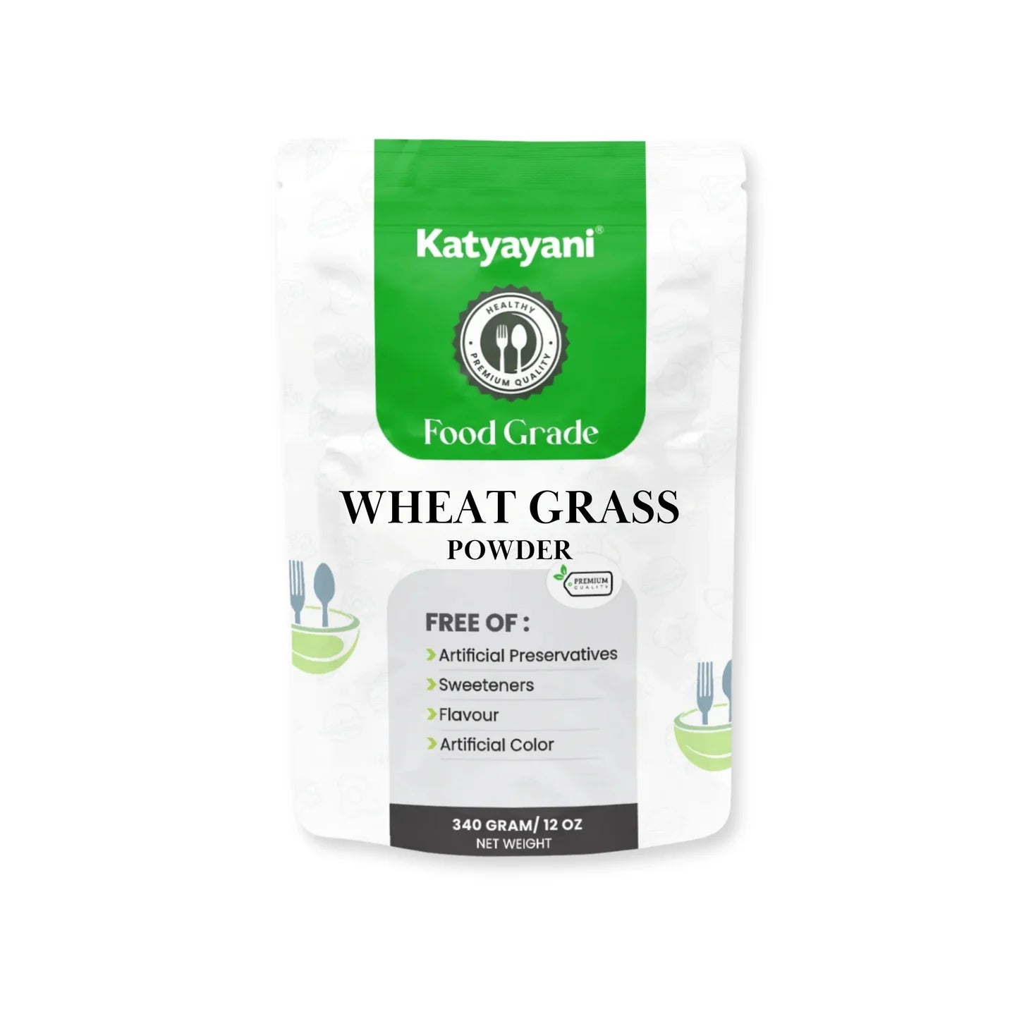 Wheat Grass Powder 454 gm (16 oz)-Food Grade