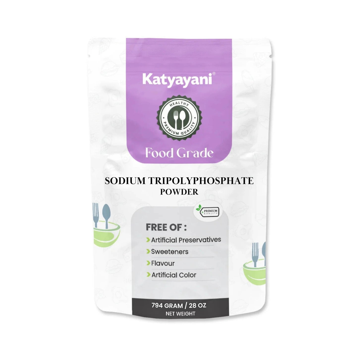Katyayani Sodium Tripolyphosphate (STPP) Food Grade – Moisture Retention & Preservative | Buy 1 Get 1 Free