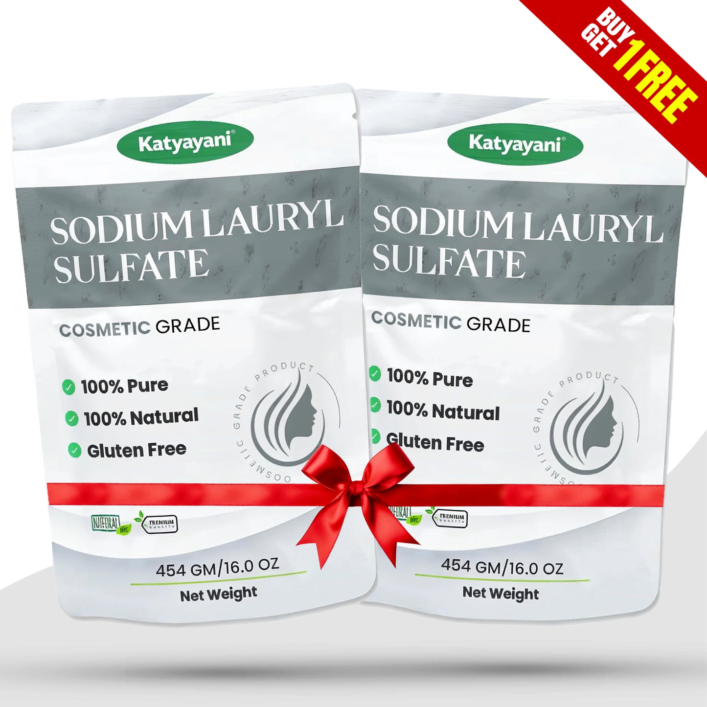 GGV Sodium Lauryl Sulfate (SLS) Cosmetic Grade 500 gm | Buy 1 Get 1 Free | High-Purity Foaming & Cleansing Agent for Personal Care Formulations