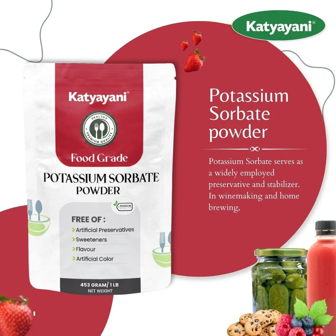 Potassium Sorbate 453 gm (1lb)-Food Grade
