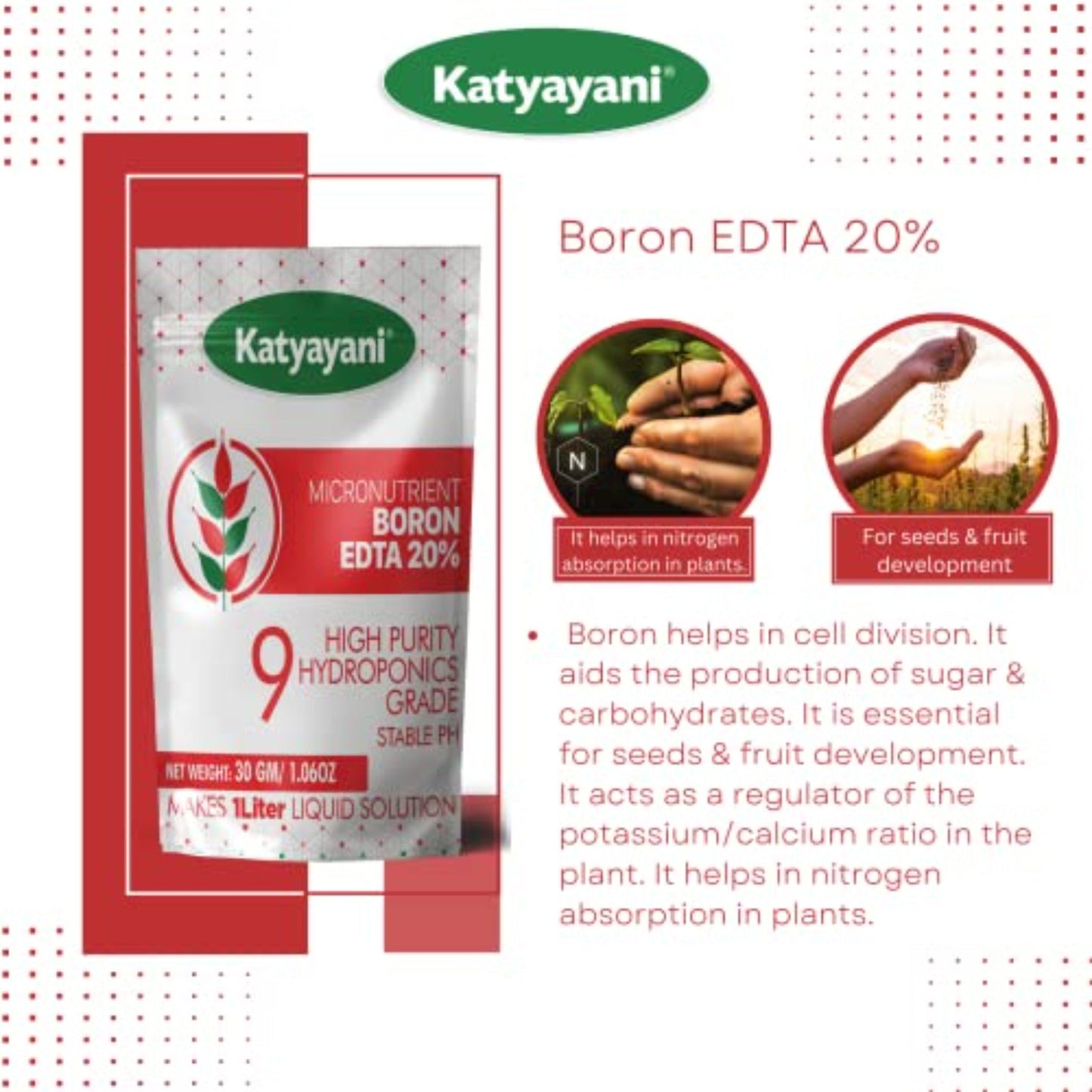 GGV Micronutrient Boron EDTA 20%