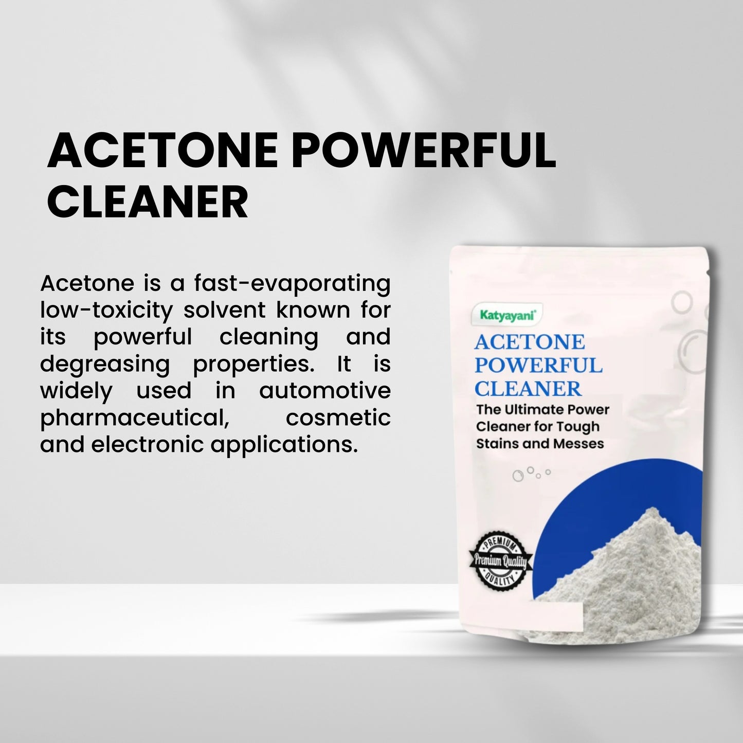 GGV Acetone Powerful Cleaner for Home, Business, and Industry 473ml