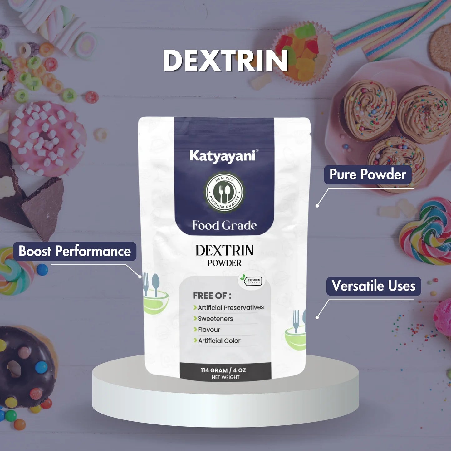 GGV Dextrin 114 gm(4 oz)-Food Grade