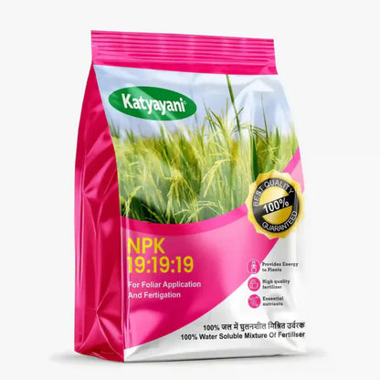 GGV NPK 19-19-19 Water Soluble Fertilizer for Fast Growth | All-in-One Plant Nutrients