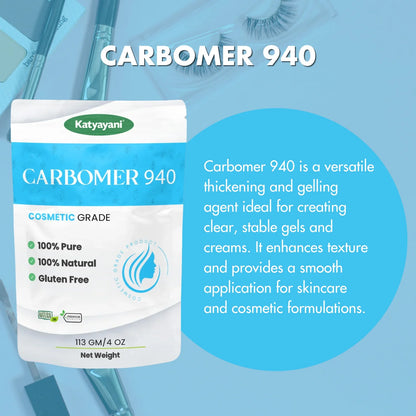 GGV Carbomer 940 113 gm (4 oz)-Cosmetic Grade