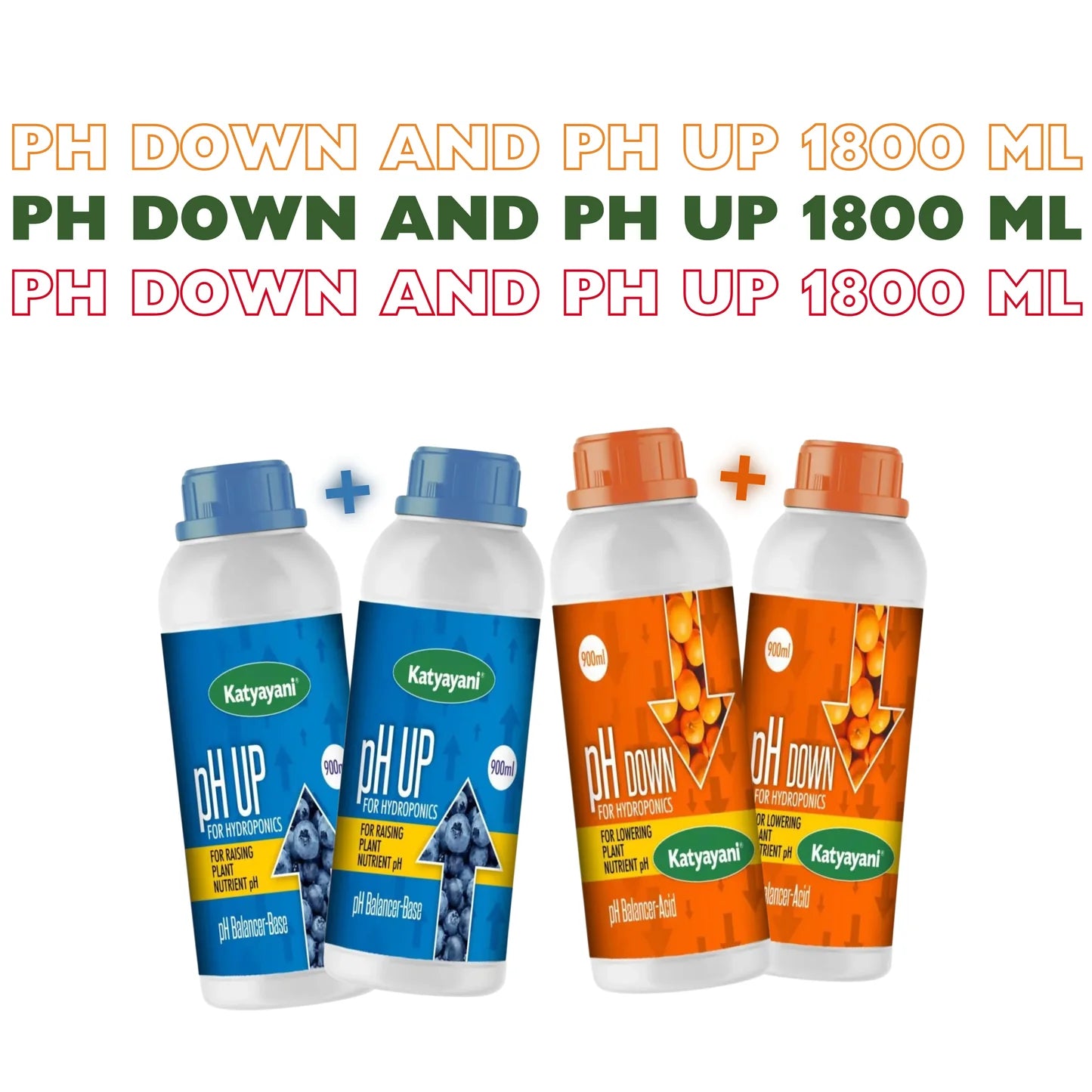 GGV Combo: Ph Down and Ph Up 1800ml