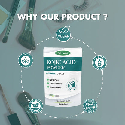 GGV Kojic Acid Dipalmitate Powder-Cosmetic Grade | Essential Chemical for Laboratory & Industrial Use