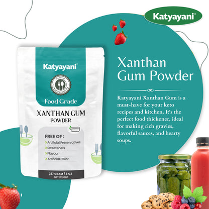 Xanthan Gum 227 gm (8oz)- Food Grade