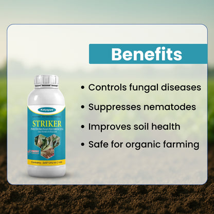 Katyayani Pseudomonas Fluorescens Bio Fungicide – Organic Disease Control for Plants | Root Rot, Wilt & Blight Solution | UAE Delivery
