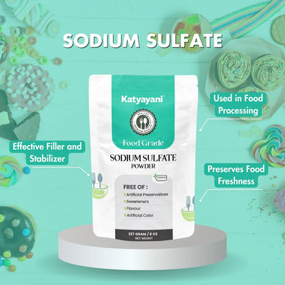 GGV Sodium Sulfate 227 gm (8oz)-Food Grade