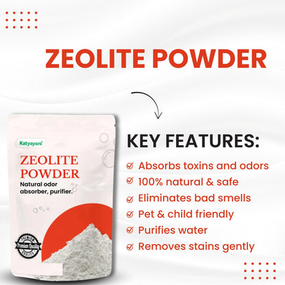 Zeolite Powder 454 gm (1lb)-Cleaning Grade | Natural Detox & Cleaning Solution