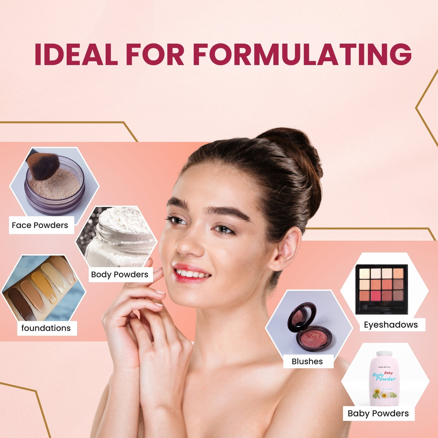 GGV Talc Powder, 500gm (18oz)-Cosmetic Grade