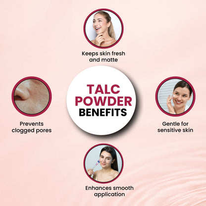 GGV Talc Powder, 500gm (18oz)-Cosmetic Grade