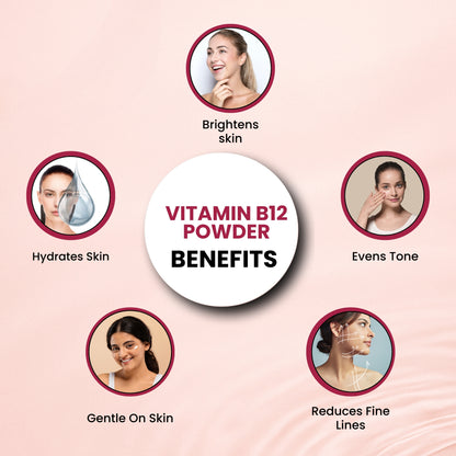 GGV Vitamin B12 Powder 113 gm (4 oz)-Cosmetic Grade |  Nourishing Boost for Radiant Skin & Healthy Hair