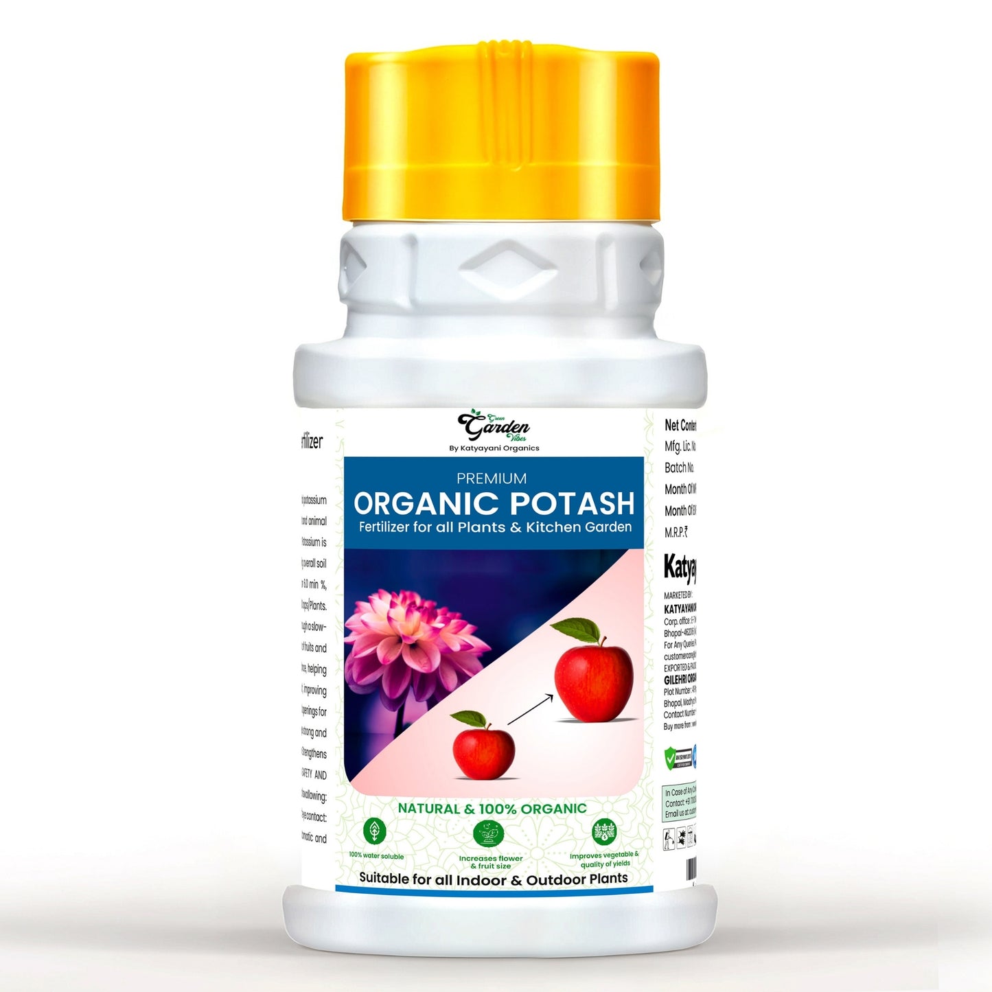 GGV ORGANICS  Premium Rock Phosphate (Boost Root Growth & Flowering)