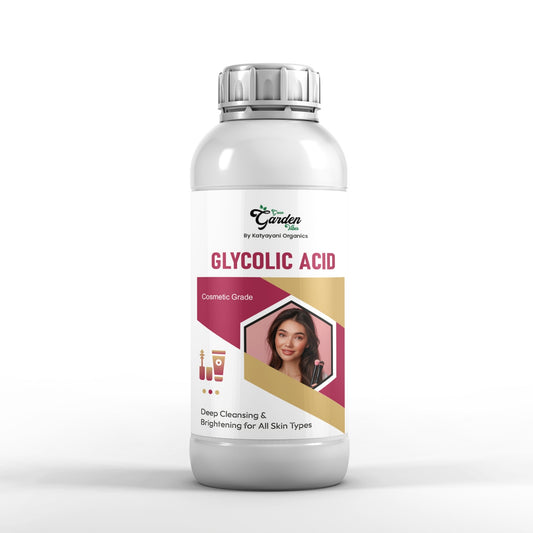 GGV Glycolic Acid Powder 100 gm (3.6 oz)-Cosmetic Grade | Deep Cleansing & Brightening for All Skin Types
