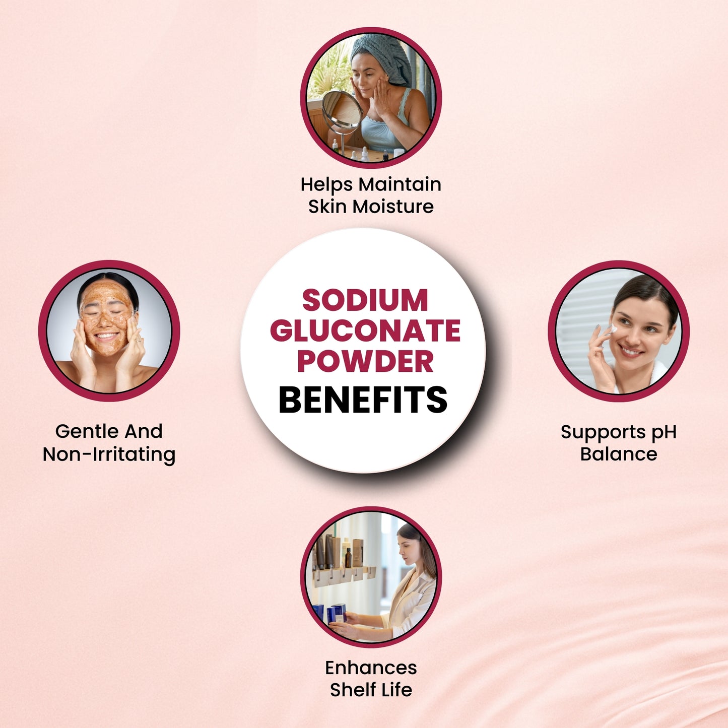 GGV Sodium Gluconate Powder 120 gm (4 oz)-Cosmetic Grade