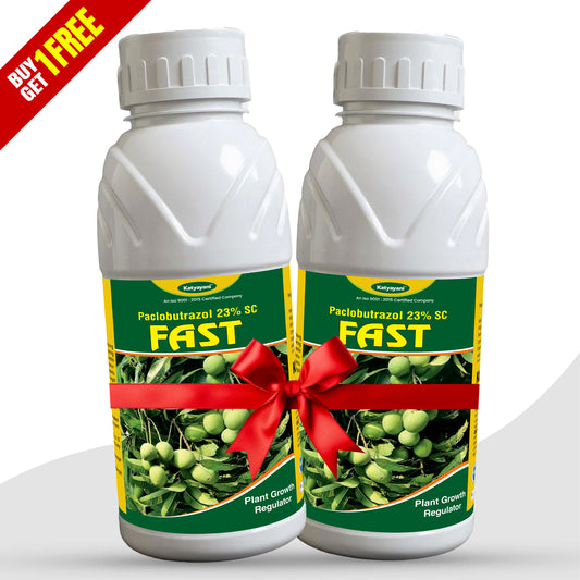 Buy 1 Get 1 Free – Katyayani FAST Paclobutrazol 23% SC | Plant Growth Regulator for Mango & Vegetables | Global Farming