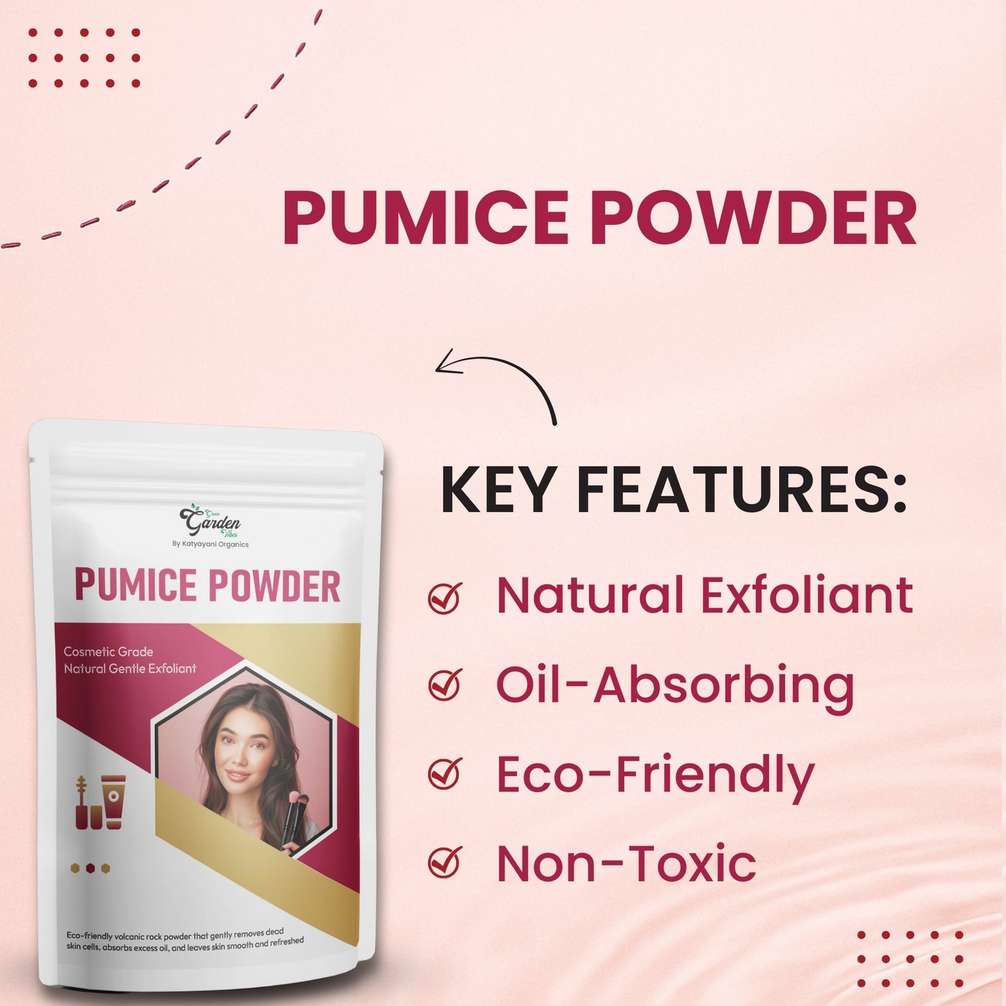 GGV Pumice Powder 227 gm (8 oz)-Cosmetic Grade