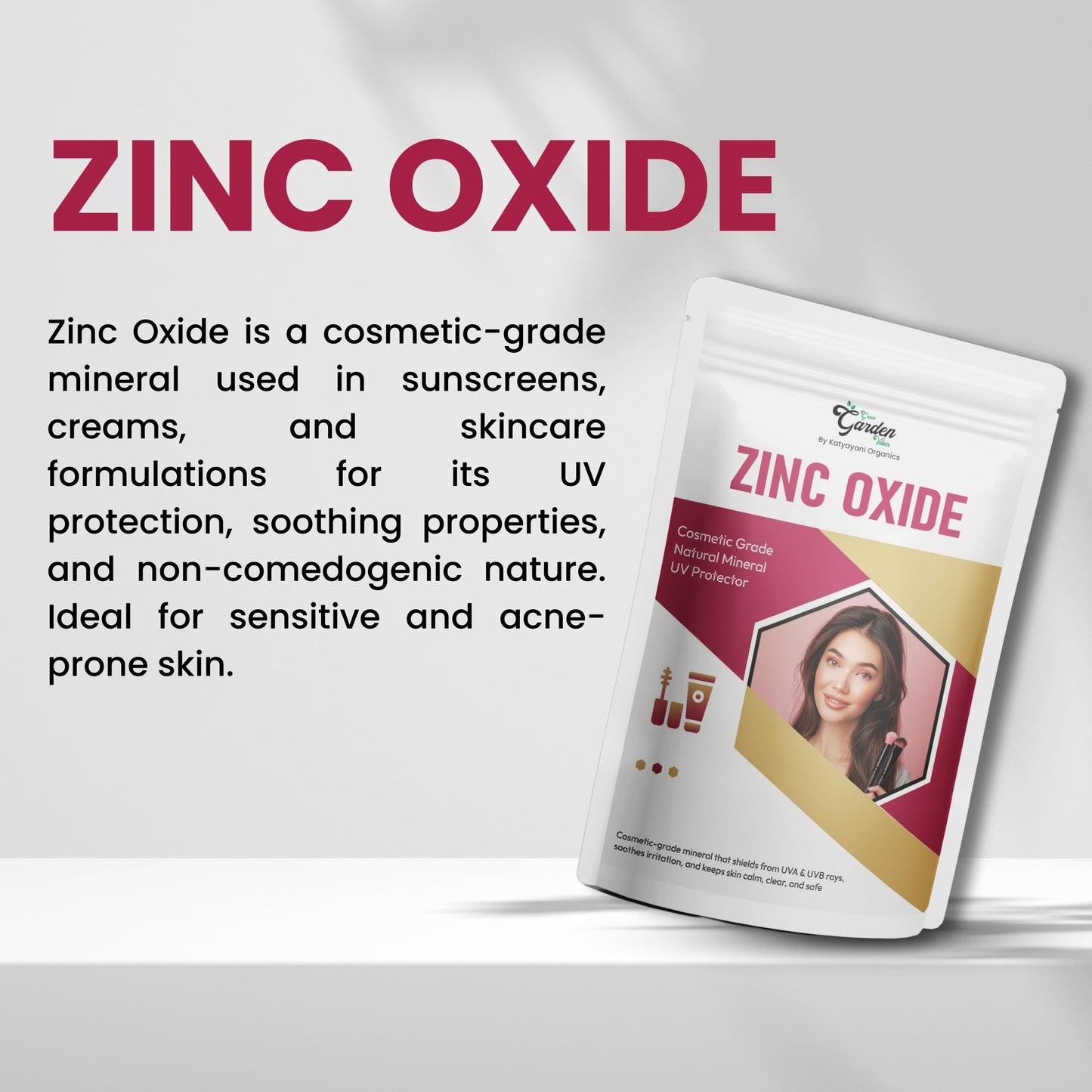 Zinc Oxide 454 gm (1lb)-Cosmetic Grade