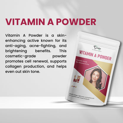 GGV Vitamin A Powder 113 gm (4 oz)-Cosmetic Grade