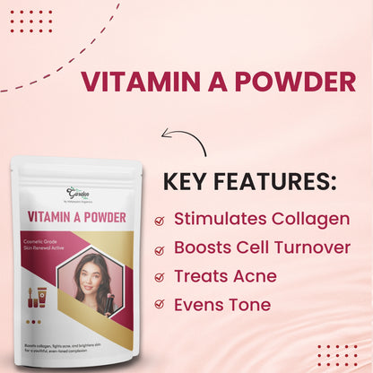 GGV Vitamin A Powder 113 gm (4 oz)-Cosmetic Grade