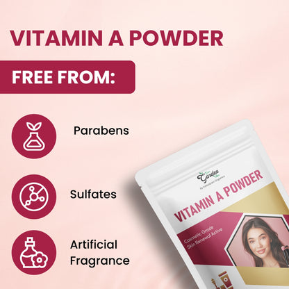 GGV Vitamin A Powder 113 gm (4 oz)-Cosmetic Grade