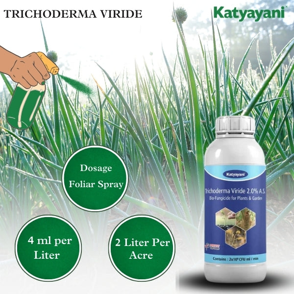 GGV Katyayani Trichoderma Viride Liquid Bio-Fungicide – Buy 1 Get 1 Free | Organic Soil-Borne Disease Control
