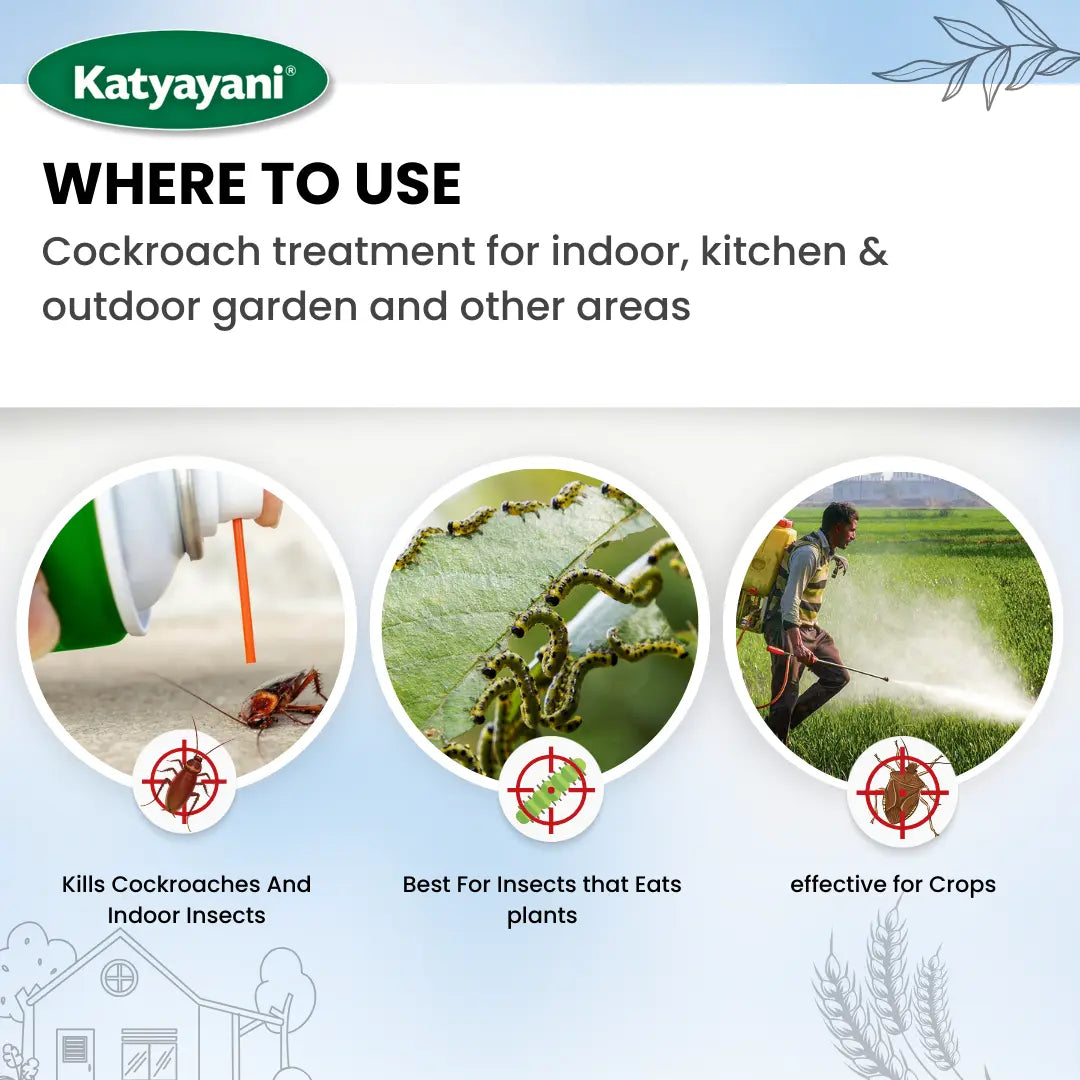GGV Organic 3-in-1 Pesticide Spray for Home & Garden – Natural Solution for Plants, Ants, Termites & Mosquitoes | UAE Delivery