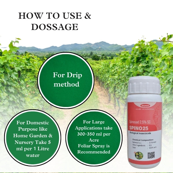 GGV Katyayani Spinosad 2.5% SC – BOGO (Buy 1 Get 1 Free)