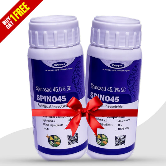 GGV Katyayani Spino45 – Spinosad 45% SC | Buy 1 Get 1 Free | Organic Caterpillar & Thrips Killer