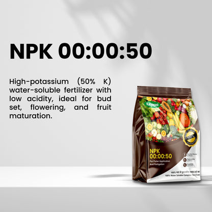 GGV NPK 00 : 00 : 50 for Plant and Garden