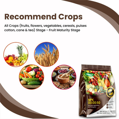 GGV NPK 00 : 00 : 50 for Plant and Garden