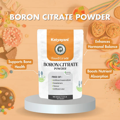 GGV Boron Citrate Powder 100gm (0.22lb)-Food Grade