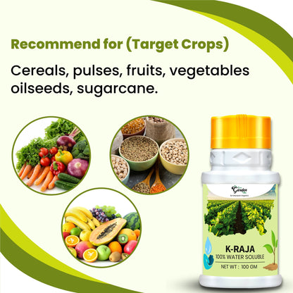 Katyayani K-RAJA | Mycorrhizal Biofertilizer | 100% Water Soluble