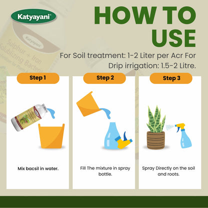 Sulphur + Iron Solubilising Bio Fertilizer