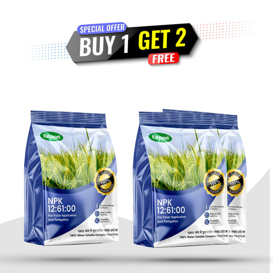 Katyayani NPK 12:61:00 Water Soluble Fertilizer 🔥 Buy 1 Get 2 Free – Limited Time Offer!