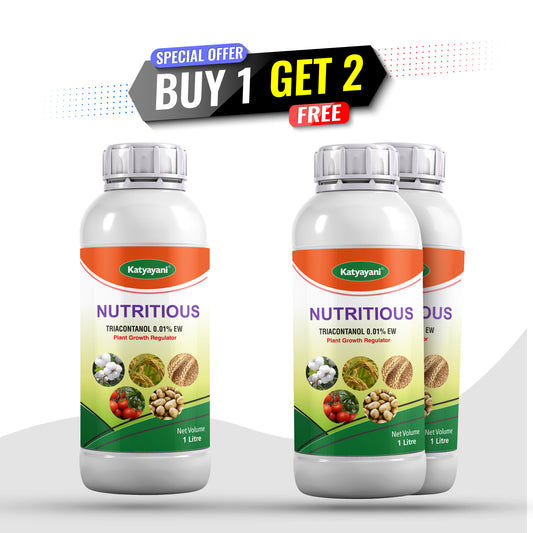 GGV Nutritious – Triacontanol 0.01% EW Plant Growth Regulator 🚀 Buy 1 Get 2 FREE |