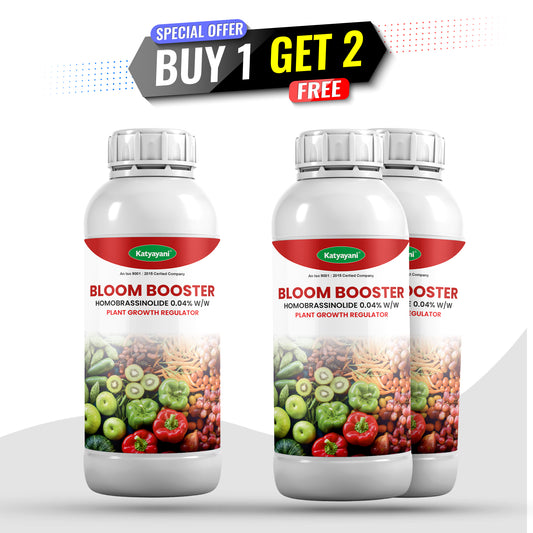 GGV Bloom Booster – Homobrassinolide 0.04% (Buy 1 Get 2 FREE) | USA Edition