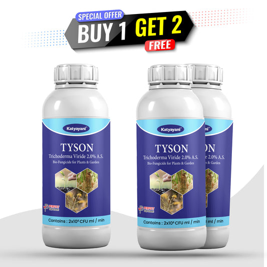 Trichoderma Viride Bio Fungicide – Natural Root Rot & Wilt Protector (Buy 1 Get 2 Free)