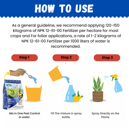 Katyayani NPK 12:61:00 Water Soluble Fertilizer 🔥 Buy 1 Get 2 Free – Limited Time Offer!