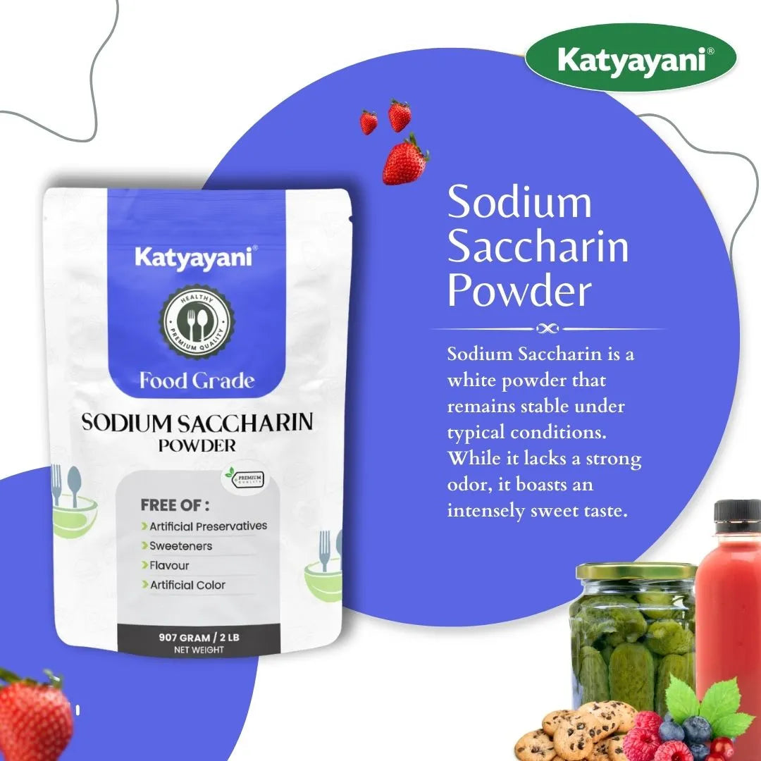 GGV Sodium Saccharin -907 gm-Food Grade