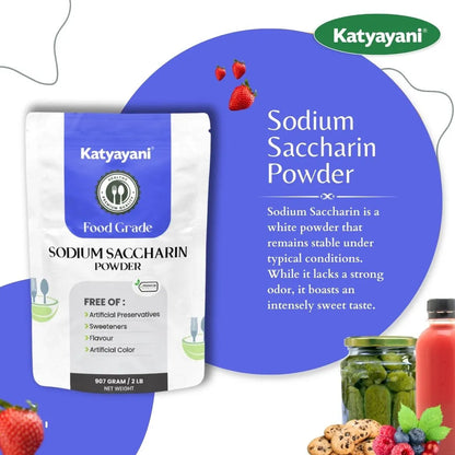 GGV Sodium Saccharin -907 gm-Food Grade